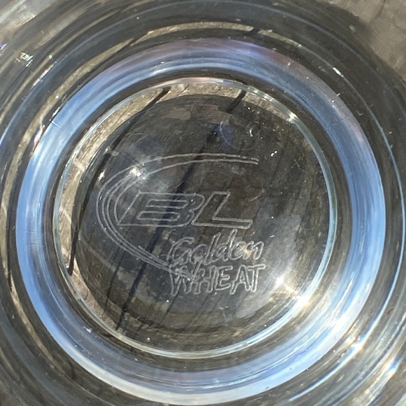 Bud Light Golden Wheat Themed Beer Drinking Glass 6.5" Tall ! - Picture 6 of 8